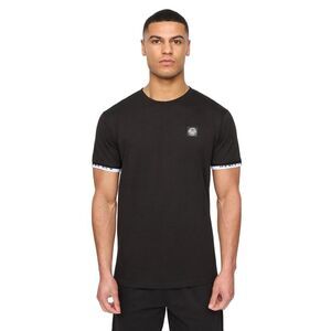 Henleys Mens Henjaque T-Shirt & Shorts Set / Black